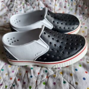 Native Miles  Black and White Water Shoes